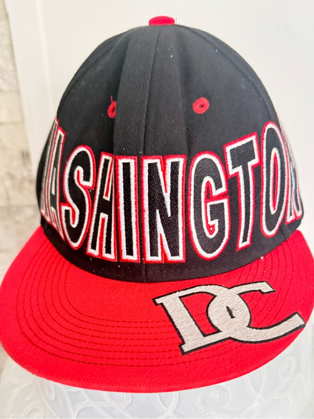 Vintage Washington DC City Embroidered Snapback Unisex Cap